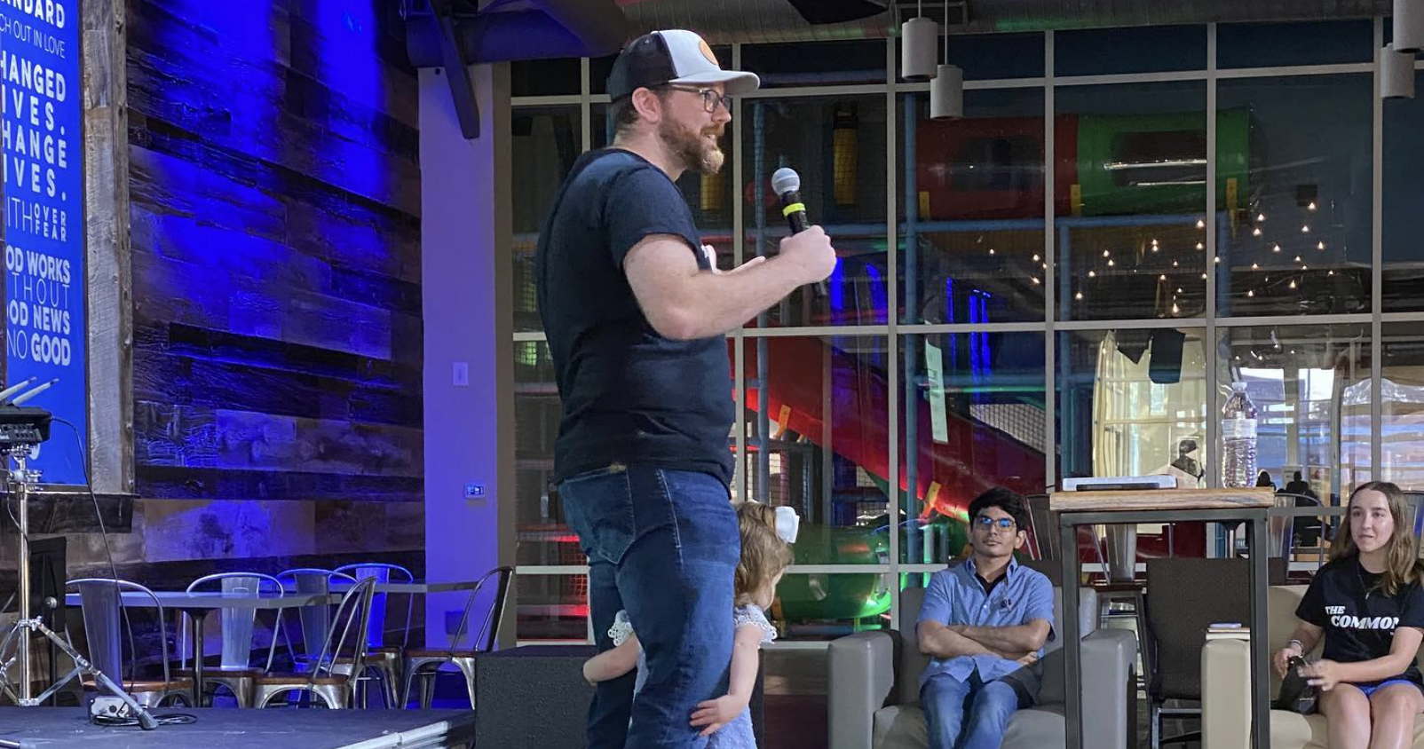 Nate Munson preaching